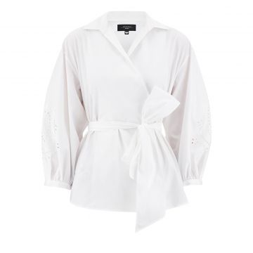 Cotton poplin shirt 38