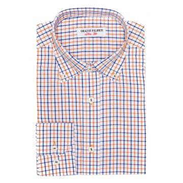 Camasa slim fit cu model in carouri