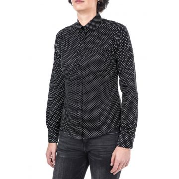 Camasa slim fit cu buline