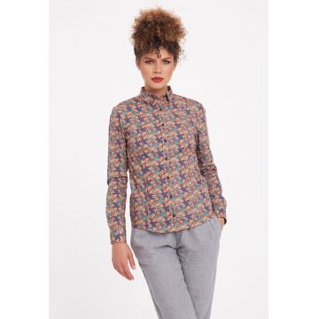Camasa slim fit cu imprimeu grafic
