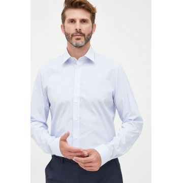 Michael Kors camasa barbati, cu guler clasic, slim