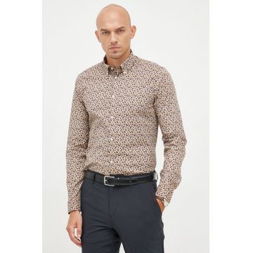 Manuel Ritz camasa barbati, cu guler button-down, slim