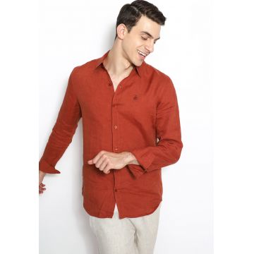 Camasa unisex de in cu guler clasic