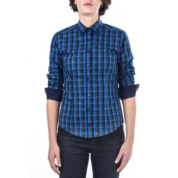 Camasa slim fit in carouri