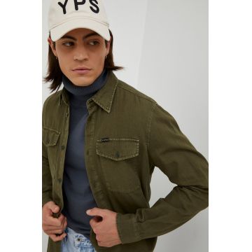 G-Star Raw camasa din bumbac barbati, cu guler clasic, slim G-Star Raw camasa din bumbac barbati, cu guler clasic, slim