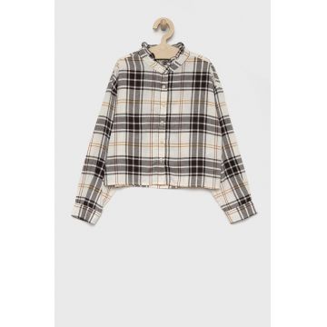 GAP camasa de bumbac pentru copii culoarea bej