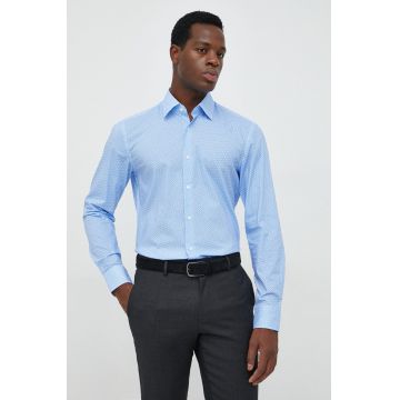 BOSS camasa barbati, cu guler clasic, slim