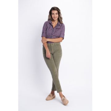 Camasa de bumbac cu model in carouri