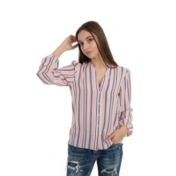 Camasa-tunica regular fit - cu aspect vaporos Helen