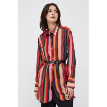 PS Paul Smith camasa femei, cu guler clasic, relaxed