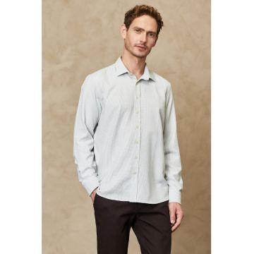 Camasa slim fit cu imprimeu grafic