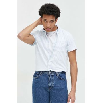 Hollister Co. camasa barbati, cu guler button-down, regular
