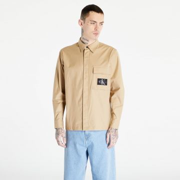 Calvin Klein Jeans Ripstop Shirt Beige