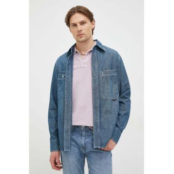 G-Star Raw camasa barbati, cu guler clasic, regular