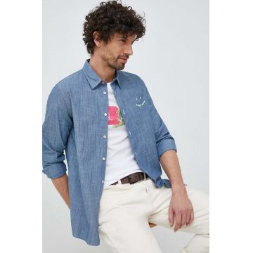 PS Paul Smith camasa din bumbac barbati, cu guler clasic, regular