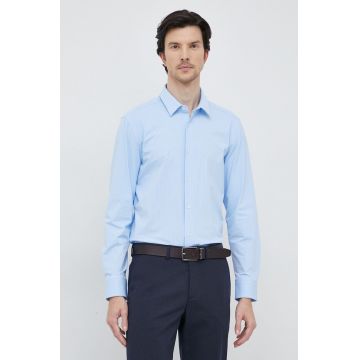 BOSS camasa barbati, cu guler italian, slim