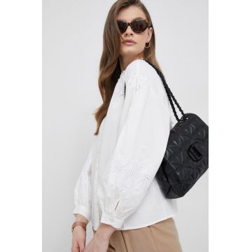 Pepe Jeans camasa din bumbac Candence femei, culoarea bej, relaxed
