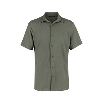 Camasa regular fit cu maneci scurte