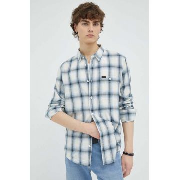 Lee camasa din bumbac barbati, cu guler clasic, regular
