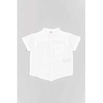 zippy camasa bebe culoarea alb