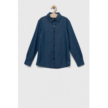 Birba&Trybeyond camasa din denim pentru copii