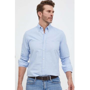 BOSS camasa din bumbac BOSS ORANGE barbati, cu guler italian, regular