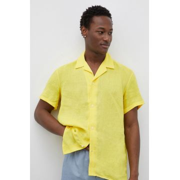 Drykorn camasa de in culoarea galben, regular