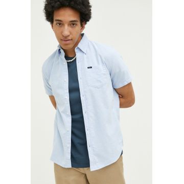 Superdry camasa din bumbac barbati, cu guler button-down, regular