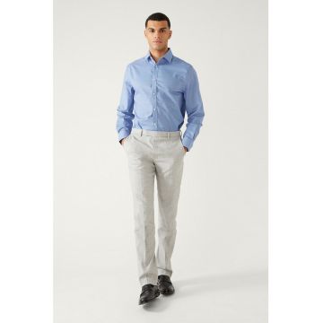 Camasa regular fit cu model in carouri