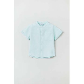 OVS camasa bebe culoarea verde