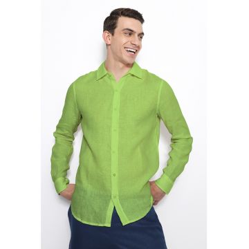 Camasa unisex de in cu logo brodat