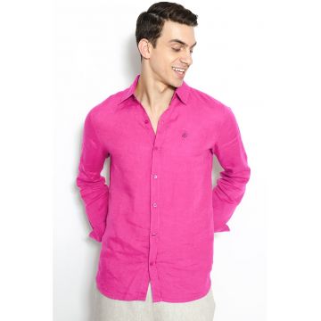 Camasa unisex de in cu logo brodat