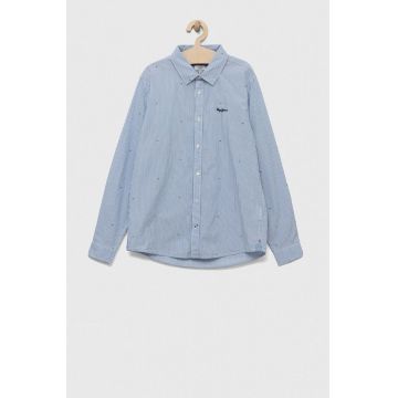 Pepe Jeans camasa de bumbac pentru copii