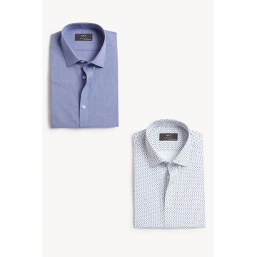 Set de camasi regular fit - 2 piese