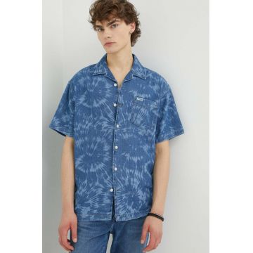 Wrangler camasa jeans barbati, relaxed
