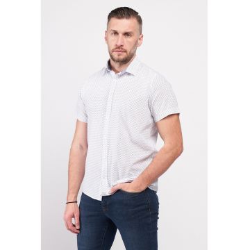 Camasa regular fit de bumbac