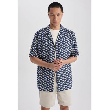Camasa relaxed fit de viscoza