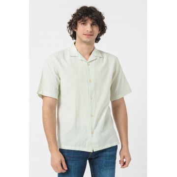 Camasa relaxed fit din amestec de in Summer
