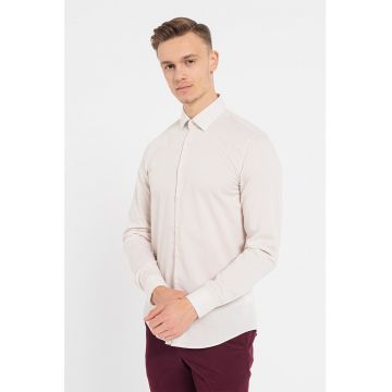 Camasa slim fit cu maneci lungi