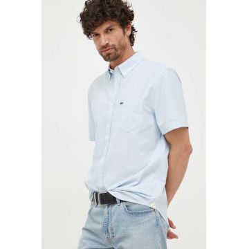 Lacoste camasa din bumbac barbati, cu guler button-down, regular