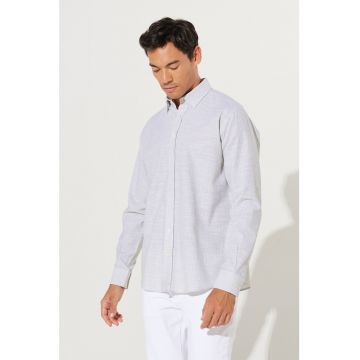 Camasa de bumbac cu guler clasic