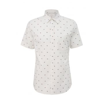 Camasa slim fit cu maneci scurte