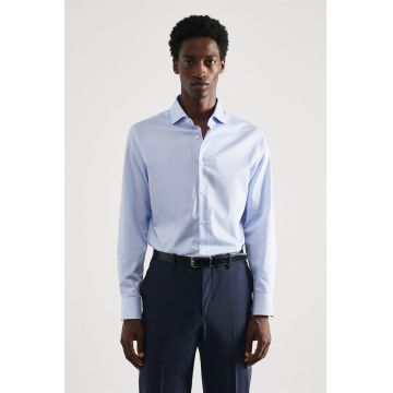 Camasa slim fit cu model in dungi Selva
