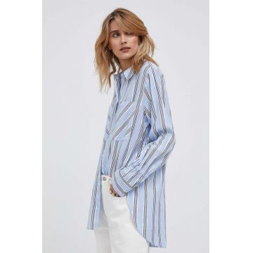 Dkny camasa femei, cu guler clasic, regular