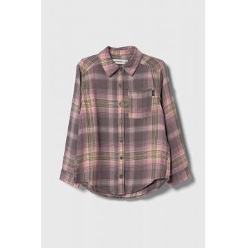 Abercrombie & Fitch camasa copii culoarea roz