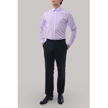 Camasa slim fit cu guler ascutit