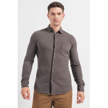 Camasa slim fit de bumbac Mysoft