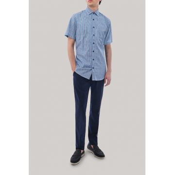 Camasa slim fit in carouri