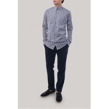 Camasa slim fit in carouri