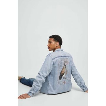 Medicine camasa jeans barbati, cu guler clasic, relaxed Medicine camasa jeans barbati, cu guler clasic, relaxed